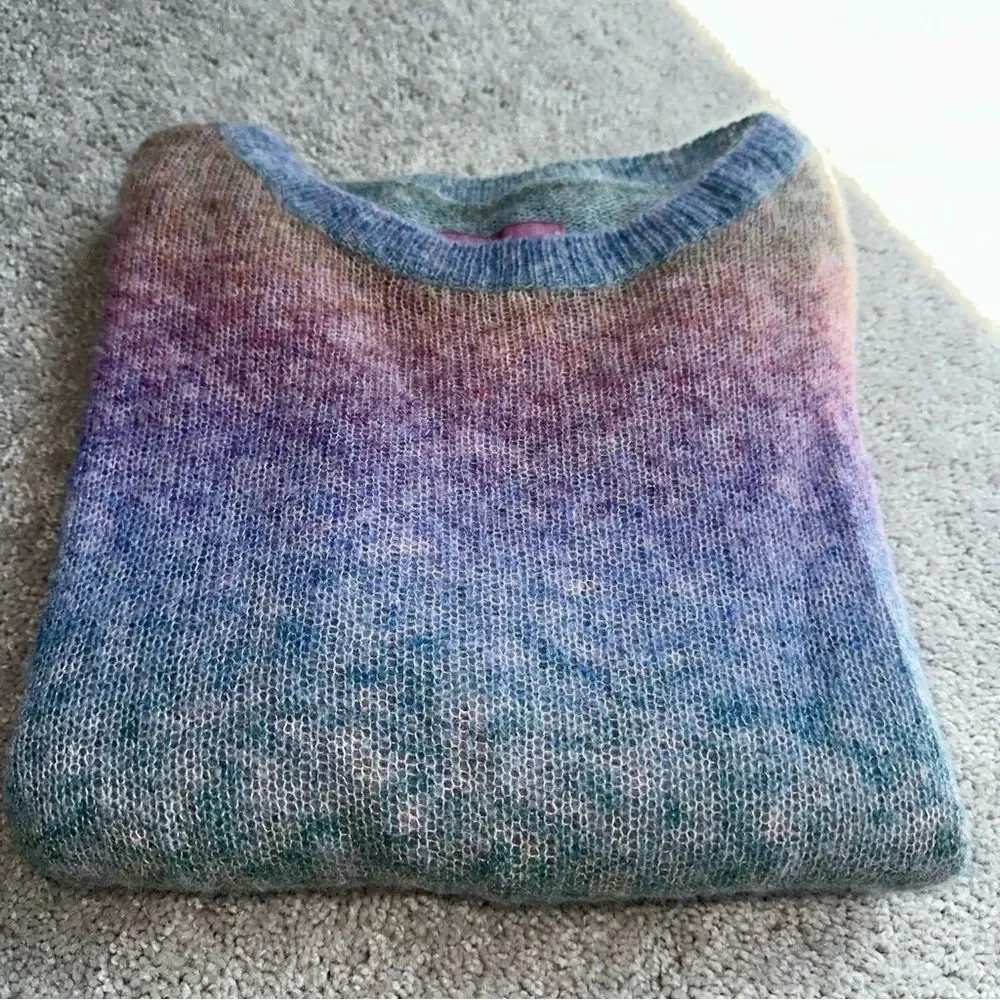 Zadig & Voltaire Multicolored Sunday  Sweater Top  Size XS  $478 NWOT - Picture 11 of 11